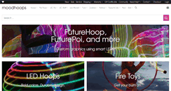 Desktop Screenshot of moodhoops.com